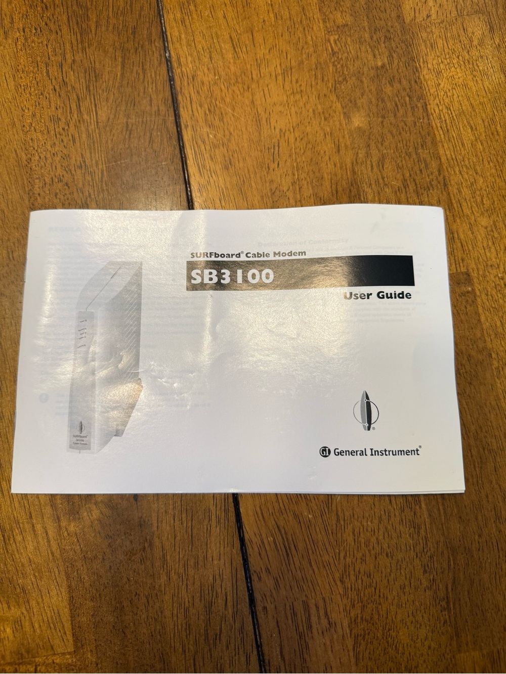 SB3100 White SURFboard Cable Modem User Guide